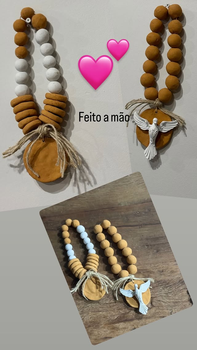 Colar de mesa com Divino Espírito Santo 2