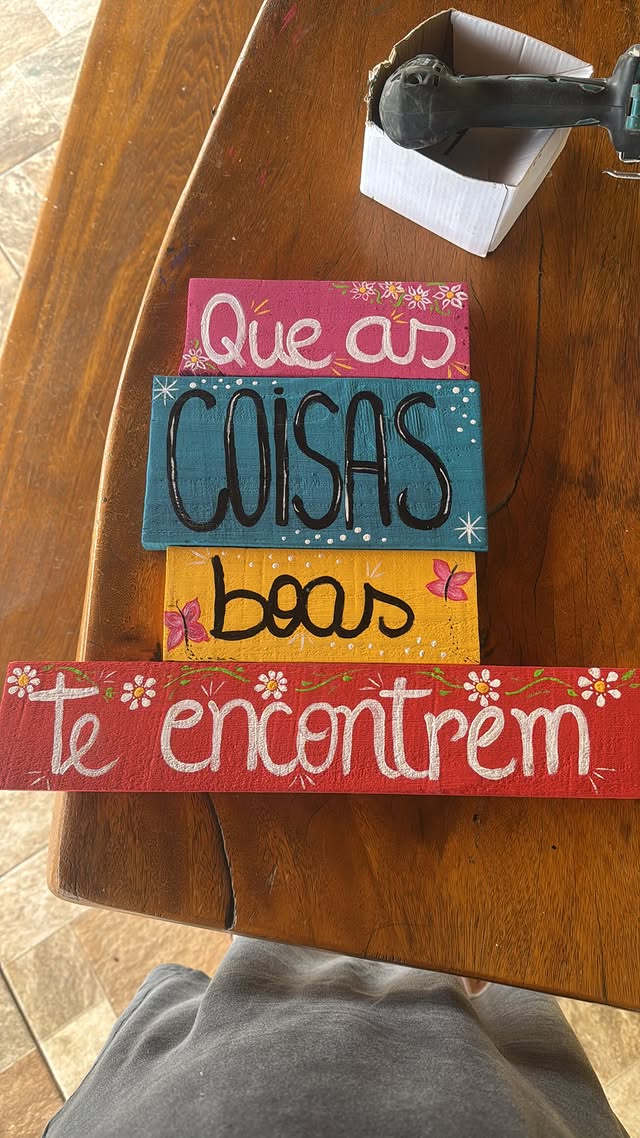 Placa — Que as coisas boas te encontrem 2