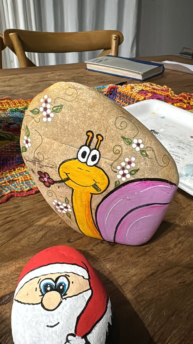 Pedra pintada — Caracol